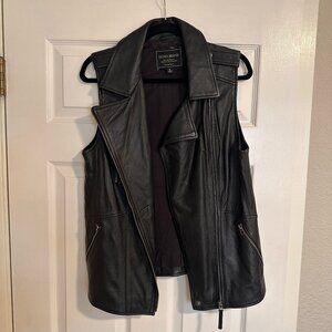 Lucky Brand Lamb Leather Vest